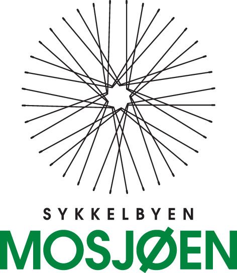 Sykkelbyen Mosj¿en logo