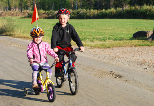 Sykkel og barn